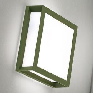 Orion - Vonkajšie svietidlo HENRY 2xE27/15W/230V 26x26 cm IP44 zelené