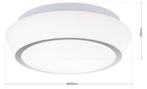 Orion - Kúpeľňové stropné svietidlo TENA 2xE27/60W/230V pr. 30 cm IP44 biele