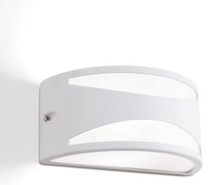 Orion - Vonkajšie nástenné svietidlo SHELL 1xE27/40W/230V IP54 biela