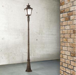 Orion - Vonkajšia lampa AIKO 1xE27/60W/230V 240 cm IP23 bronz/patina
