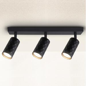 Brilagi - Bodové svietidlo SELE DIAMANT 3xGU10/30W/230V čierne
