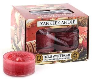 Čajové sviečky Yankee Candle 12 ks - Home Sweet Home