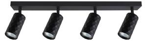 Brilagi - Bodové svietidlo SELE DIAMANT 4xGU10/30W/230V čierna