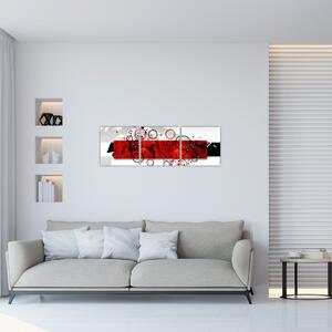 Abstraktný obraz do bytu (Obraz 90x30cm)