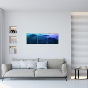 Digitálny svet - moderné obrazy do bytu (Obraz 90x30cm)