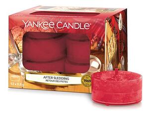 Čajové sviečky Yankee Candle 12 ks - After Sledding
