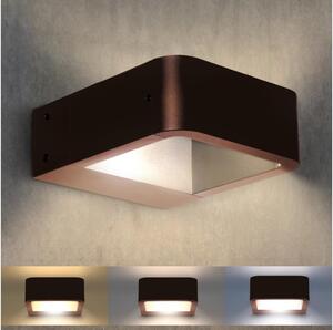 Brilagi - LED vonkajšie svietidlo BARI LED/7W/230V 3000/4000/6000K hnedé IP54