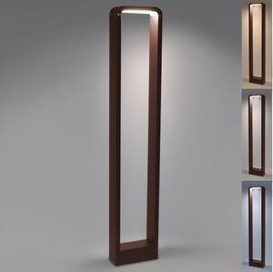 Brilagi - LED vonkajšie svietidlo BARI LED/7W/230V 3000/4000/6000K hnedá IP54 80 cm
