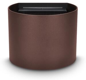 Brilagi - LED vonkajšie nástenné svietidlo RONDO LED/6W/230V hnedé IP54