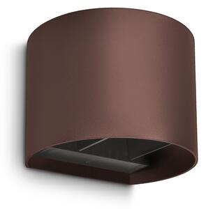 Brilagi - LED vonkajšie nástenné svietidlo RONDO LED/6W/230V hnedé IP54