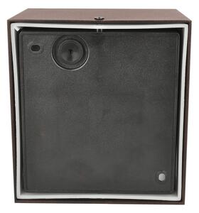 Brilagi-LED Vonkajšie nástenné svietidlo so senzorom TERNI LED/12W/230V hnedé IP44