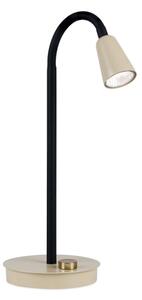 Orion - Stmievateľná flexibilná stolová lampa DOTTY 1xGU10/10W/230V béžová/čierna