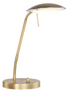 Stolná LED lampa Mexlite bronzová