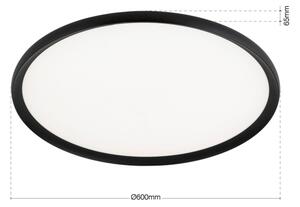 Orion - LED stropné svietidlo KANT LED/50W/230V 2700/3000/4000K pr. 60 cm čierne