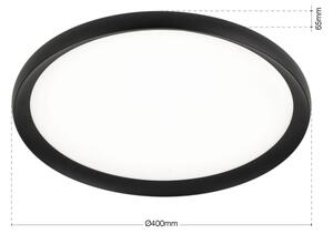 Orion - LED stropné svietidlo KANT LED/30W/230V 2700/3000/4000K pr. 40 cm čierna