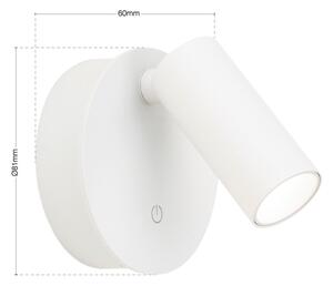 Orion - Nabíjateľné stmievateľné LED svietidlo LUXY LED/1W/5V 2200 mAh 2700/3000/4000K biela