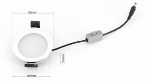 Orion - LED stmievateľné podhľadové svietidlo OFFICE LED/10W/230V 3000/4000/6000K UGR<19 IP44
