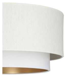 Luster na lanku NATIA 1xE27/60W/230V pr. 45 cm biely