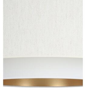 Luster na lanku NATIA 1xE27/60W/230V pr. 45 cm biely