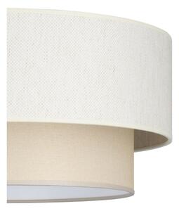 Luster na lankách NATIA 1xE27/60W/230V, priemer 45 cm, krémový