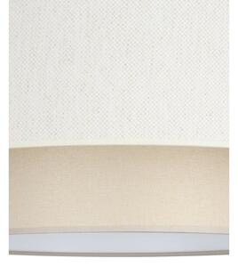 Luster na lankách NATIA 1xE27/60W/230V, priemer 45 cm, krémový