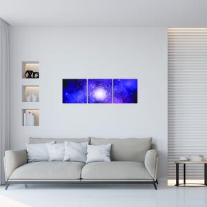 Obraz - vesmírna mandala (Obraz 90x30cm)
