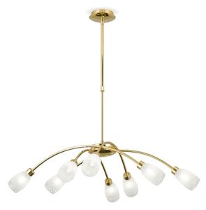 Orion - Luster na tyči CARLA 8xG9/28W/230V zlatý