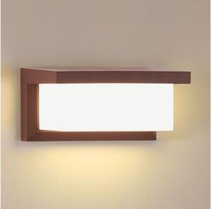 Brilagi - LED vonkajšie nástenné svietidlo BRICKY LED/12W/230V hnedá IP54