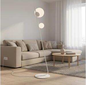 Stojacia lampa TATU 2xG9/8W/230V biela