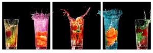 Obraz do kuchyne - letné drinky (Obraz 90x30cm)