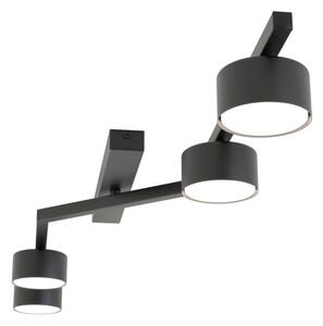 Stropné svietidlo SKAN 4xGX53/12W/230V čierne