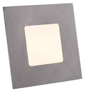LED vstavané svetlo pre vstavané krabice, strieborné