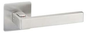 Dverové kovanie TWIN CUBOID HR H 1682FL FAST LOCK (E) - KL kľučka smeruje vľavo/E (nerez matná)