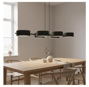 Závesný luster na lanku DRUMZ 6xE14/10W/230V čierny