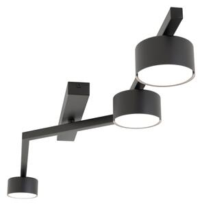 Stropné svietidlo SKAN 3xGX53/12W/230V čierne
