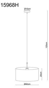 Globo 15968H - Závesné svietidlo na lankách DELEON 1xE27/60W/230V