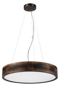 Brilagi - LED závesný luster na lane CARVALHO SMOKEY 3xE27/60W/230V dub pr. 47,5 cm