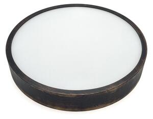 Brilagi - LED závesný luster na lane CARVALHO SMOKEY 3xE27/60W/230V dub pr. 47,5 cm