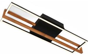 Briloner 3777-015 - LED stropné svietidlo FRAME LED/21W/230V 3000K čierne