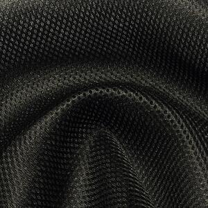 3D Sieťovina pletená, farba čierna, D580, 210 gr/m2