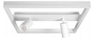 LED stropné svietidlo LED/38W/230V + 2xGU10/30W biela