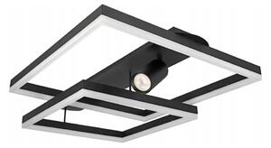LED stropné svietidlo LED/38W/230V + 1xGU10/30W čierne