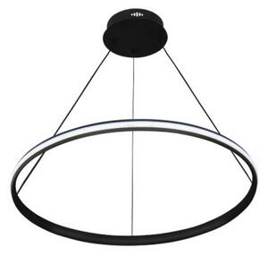 LED Stmievateľný luster na lanku LED/55W/230V 3000-6500K pr. 60 cm + diaľkové ovládanie