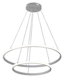 Stmievateľný LED luster na lanku LED/55W/230V 3000-6500K pr. 60 cm + diaľkové ovládanie