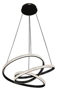 LED stmievateľný závesný luster na lanku LED/90W/230V 3000-6500K pr. 47 cm + diaľkové ovládanie