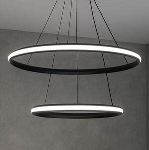 Stmievateľný LED luster s lankom LED/90W/230V 3000-6500K pr. 60 cm + diaľkové ovládanie