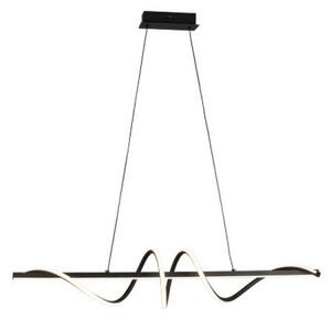 LED stmievateľný závesný luster na lanku LED/50W/230V 3000-6500K 100 cm + diaľkové ovládanie