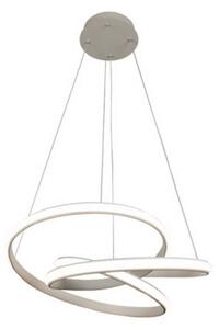 LED Stmievateľný luster na lane LED/85W/230V 3000-6500K pr. 49 cm + diaľkové ovládanie