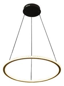 LED stmievateľný luster na lanku LED/90W/230V 3000-6500K pr. 60 cm + diaľkový ovládač