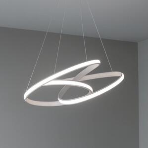 LED Stmievateľný luster na lane LED/85W/230V 3000-6500K pr. 49 cm + diaľkové ovládanie